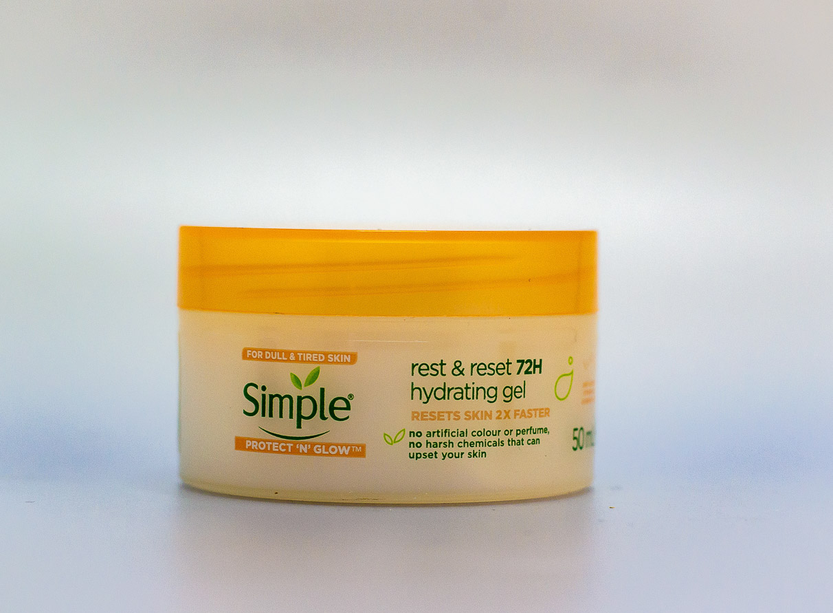 Simple – Rest & Reset 72H Hydrating Gel 50 ml – Jea Beauty and Cosmetics